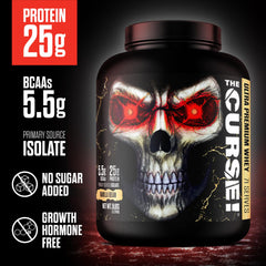 JNX Sports The Curse clean label emphasizes minimal ingredients and transparency.