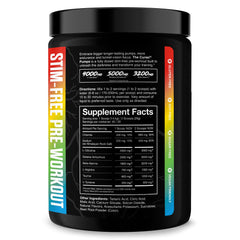 JNX Sports The Curse! Pump scoop-dispense image, illustrating easy mixing for a clean sour candy pre-workout.