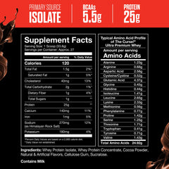Pouring The Curse! powder demonstrates easy mixing and BCAAs.