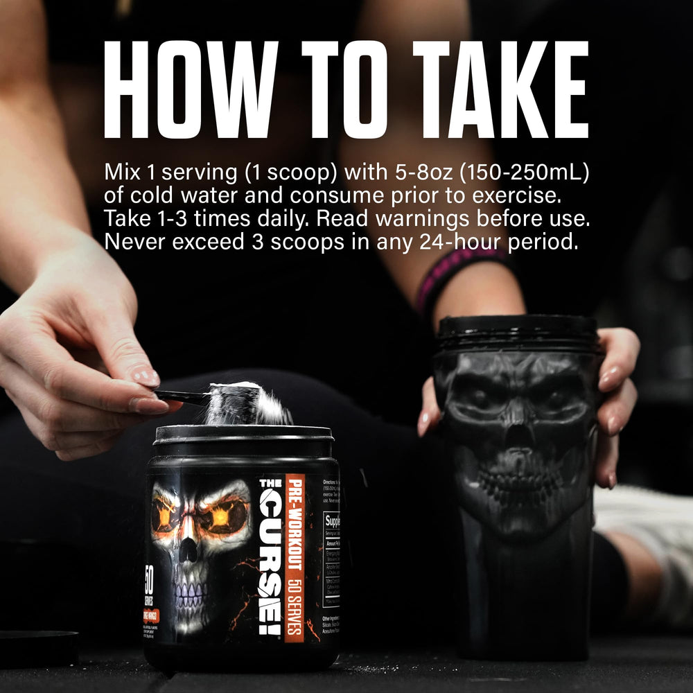 JNX Sports The Curse ingredients list includes L citrulline and creatine