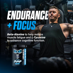 JNX SPORTS The Curse! Pump pack artwork for daily training sessions.