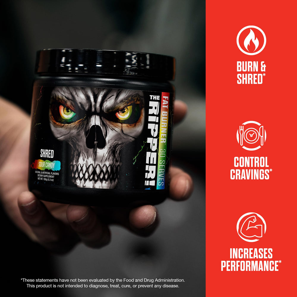 JNX Sports The Ripper powder pour suggests smooth shake compatibility