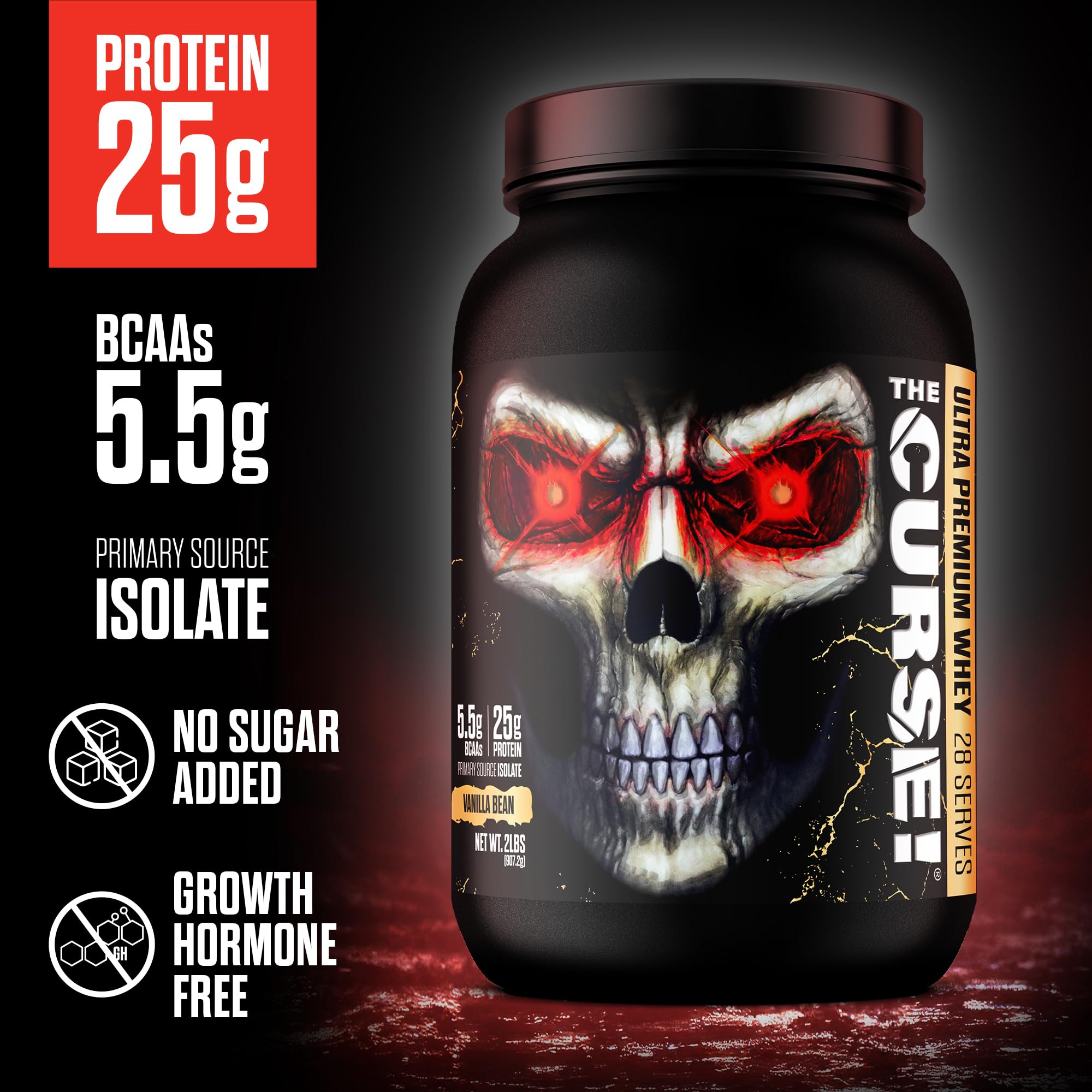 Close-up of vanilla bean whey shake with smooth texture and aroma