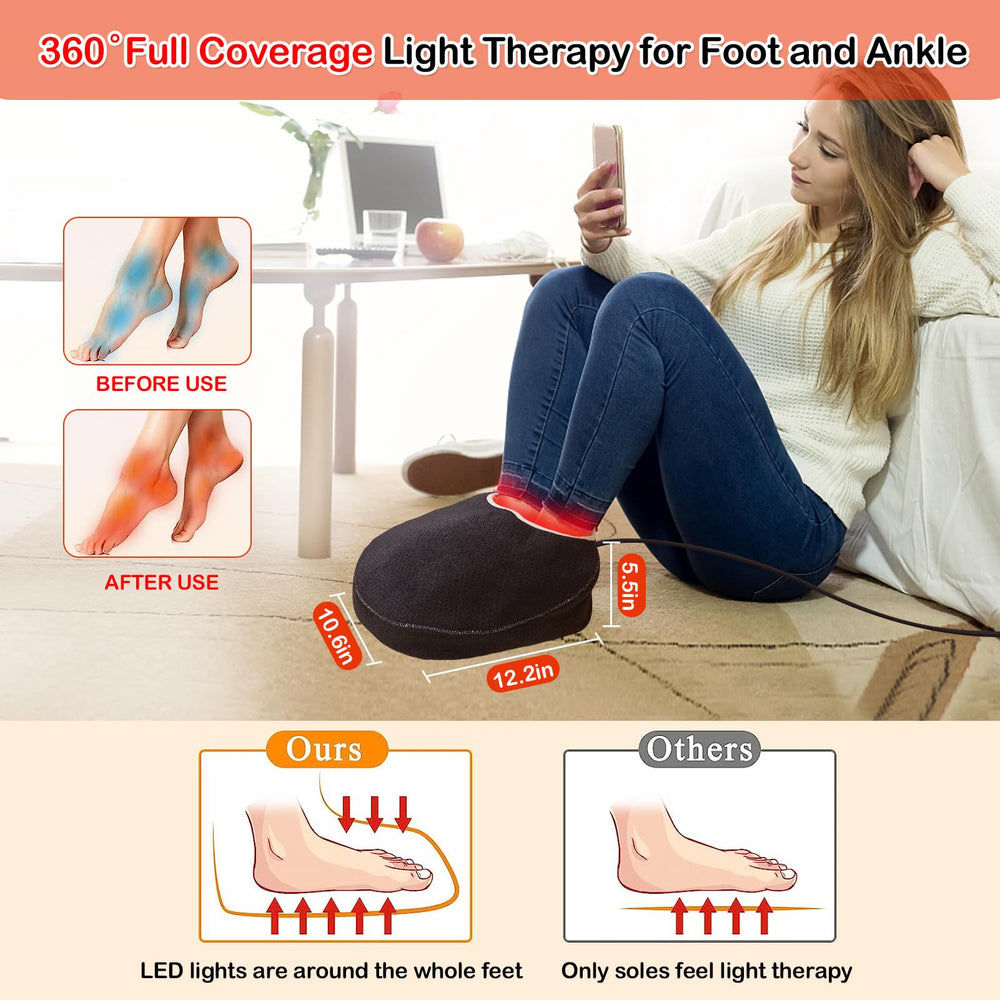 JOBYNA compact home-use foot therapy design sits beside a sofa for convenient use
