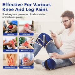 JOBYNA knee heat pad extended cord for flexible lounging.