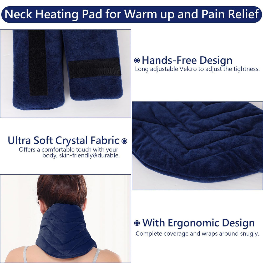 JOBYNA neck heating pad long 8.53 ft cord enables flexible home or office use