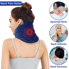JOBYNA neck heating pad worn on neck for hands-free warmth during daily tasks