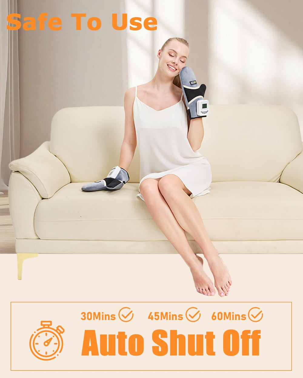 JOBYNA soft ergonomic fabric keeps hands comfortable during long wear