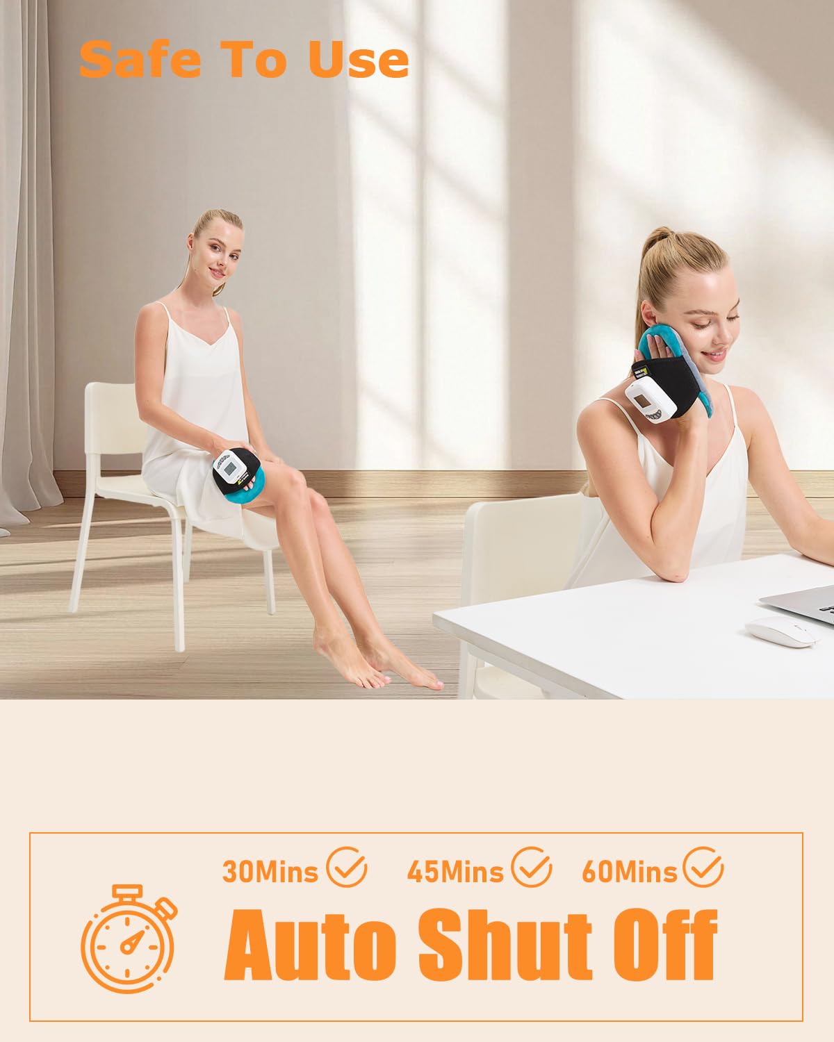 JOBYNA timer 30-60 min lets you plan sessions easily.