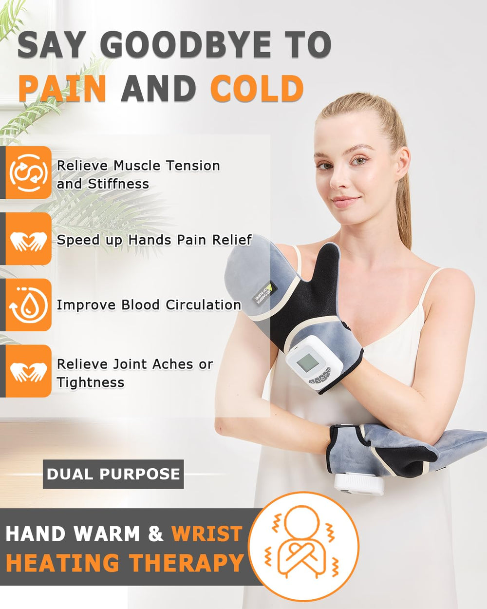 JOBYNA two-glove set ready for home, office, or on-the-go