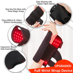 Jobyna wrist wrap six modes control panel for flexible settings.