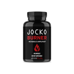 Jocko Fuel Burner bottle front view highlighting metabolism support