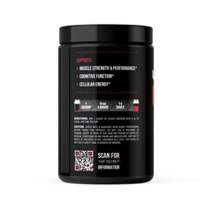 Jocko Fuel Creatine Monohydrate powder scoop, convenient daily dose for workouts