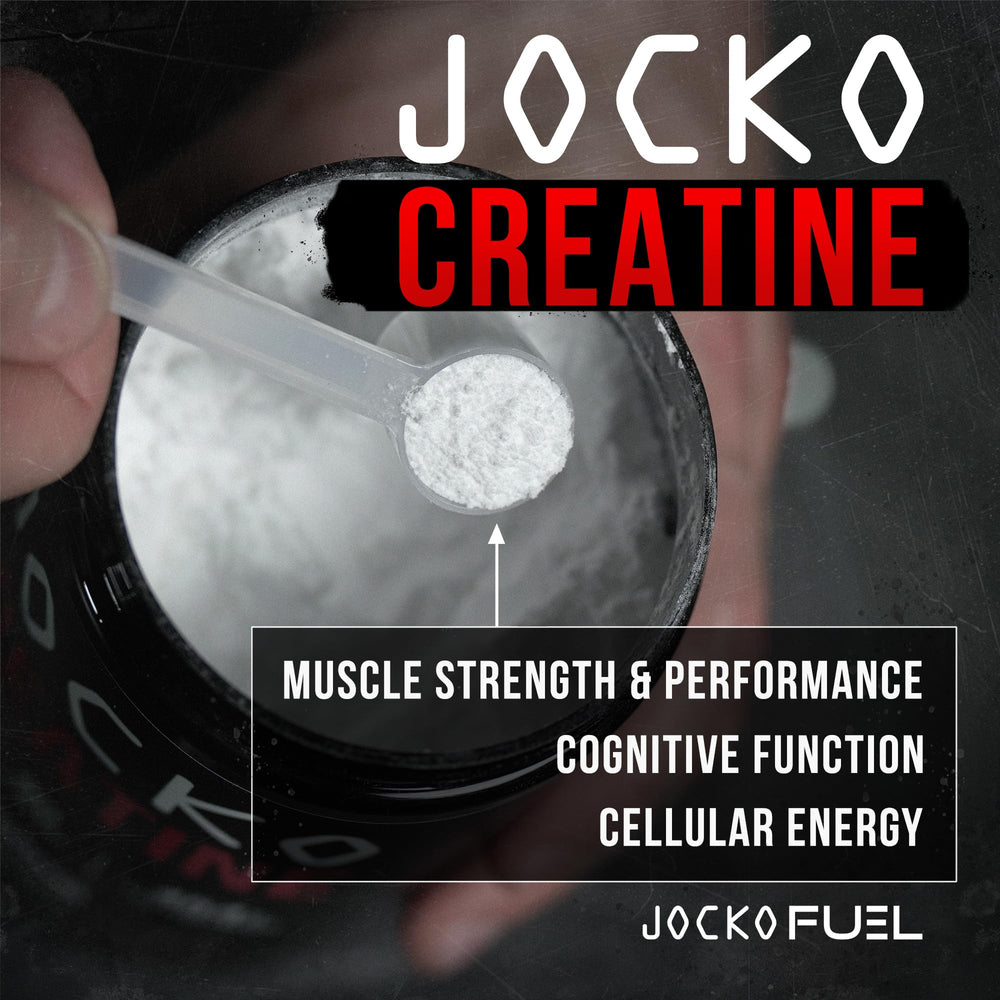 Jocko Fuel Creatine Monohydrate powder travel packets for on-the-go use