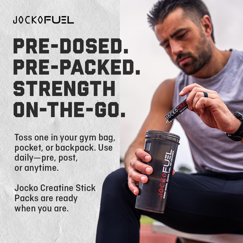 Store-ready display of Jocko Fuel stick packs for athletes.