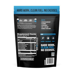 Jocko Fuel Hydrate blue raspberry packet being dispensed for quick drink