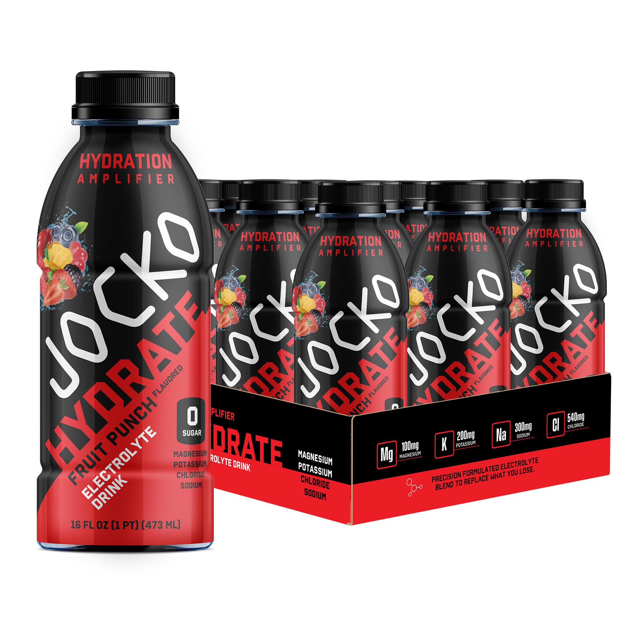 Jocko Fuel Hydrate bottle being poured for rapid hydration after activity
