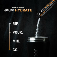 Jocko Fuel Hydrate rapid hydration supports post workout recovery