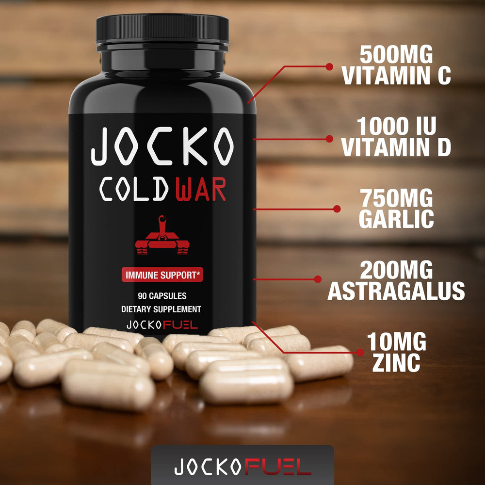 Jocko Fuel elderberry zinc vitamin C blend supporting routine immunity
