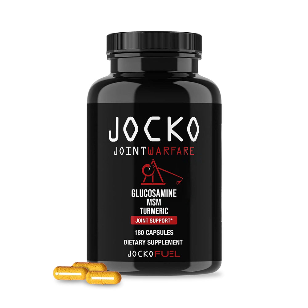Jocko Fuel Joint Support bottle with capsules ready for daily mobility