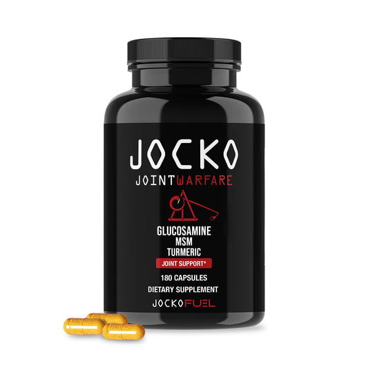 Jocko Fuel Joint Support bottle with capsules ready for daily mobility