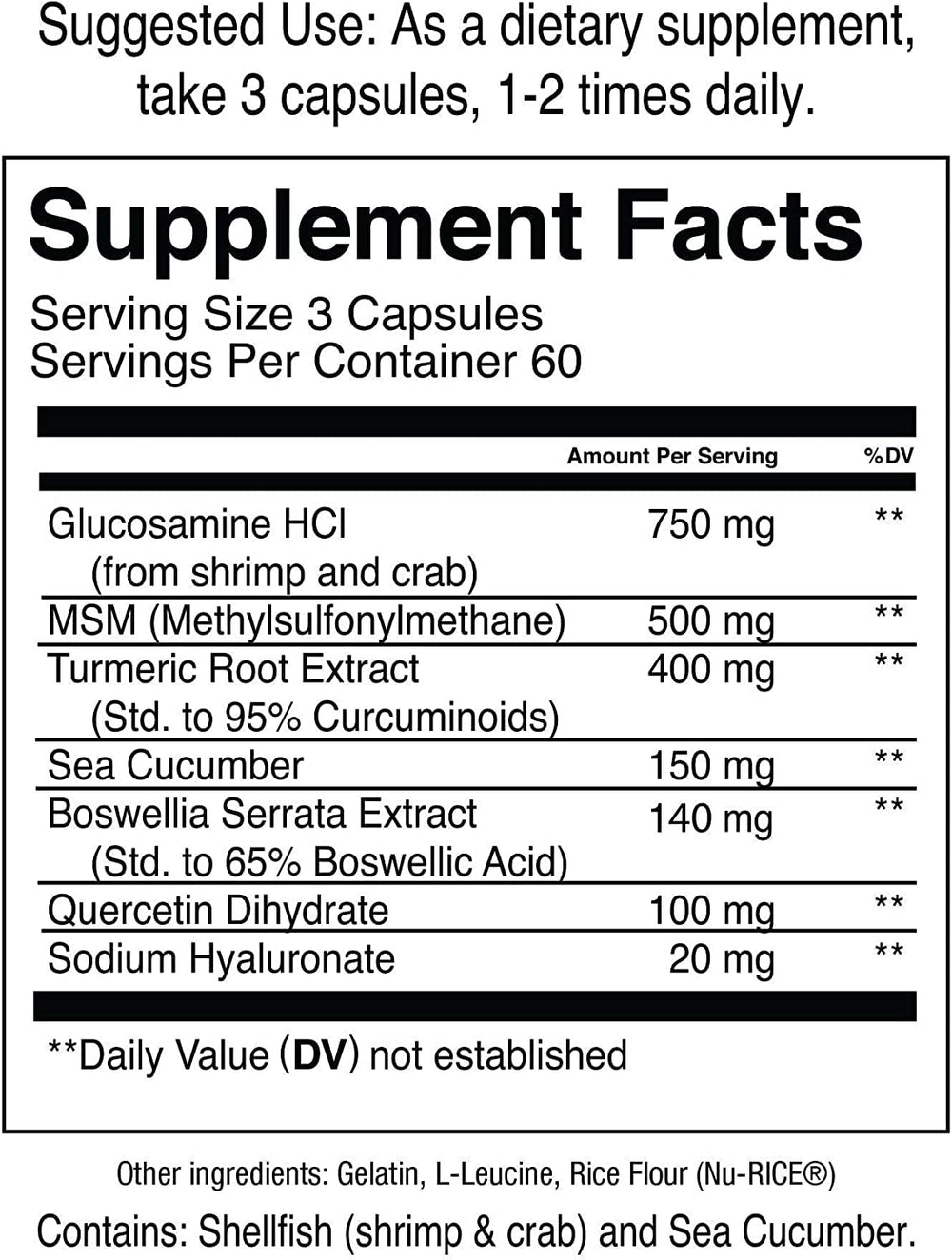 Jocko Fuel Joint Support capsules ready for daily use during workouts