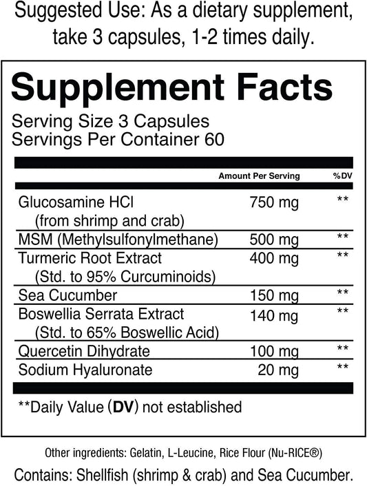 Jocko Fuel Joint Support capsules ready for daily use during workouts