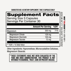 Jocko Fuel Magnesium Complex bottle on a desk for daily wellness routine.