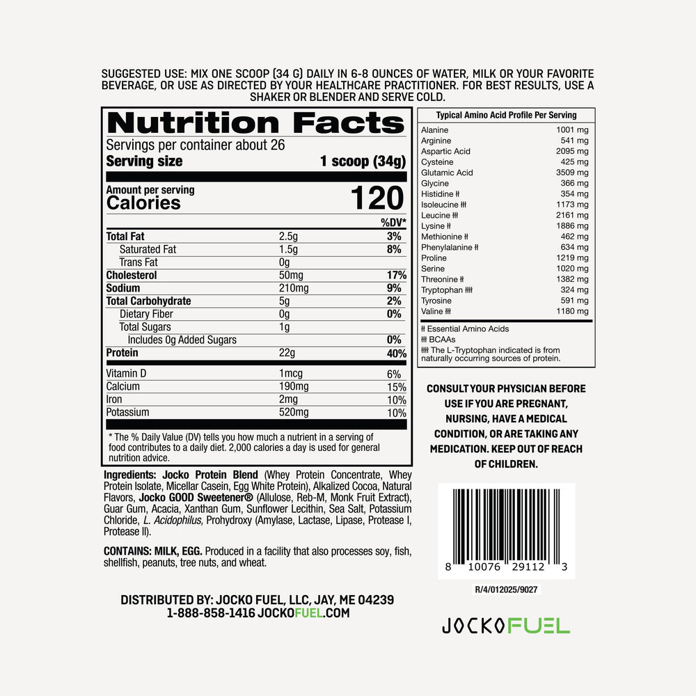 Jocko Fuel Mölk serving scoop shows convenient portion control