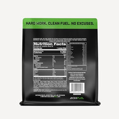 Jocko Fuel Mölk tub label closeup highlights protein blend details