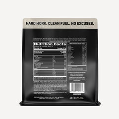 Jocko Fuel Mölk ingredient icons highlight amino acids and digestive enzymes for gut comfort