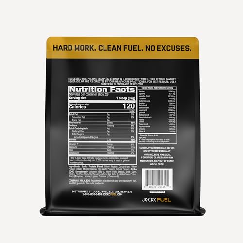 Jocko Fuel Mölk ingredients chart highlights time-release protein blend benefits