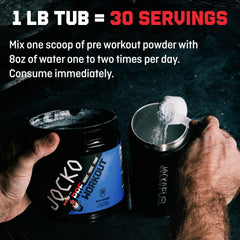 Jocko Fuel Pre-Workout pump graphic illustrating nitric oxide support.