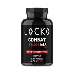 Jocko Fuel Test Booster bottle signals natural energy support for workouts