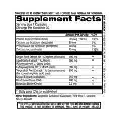 Jocko Fuel Test Booster labeled pack showing convenient 120 count bottle