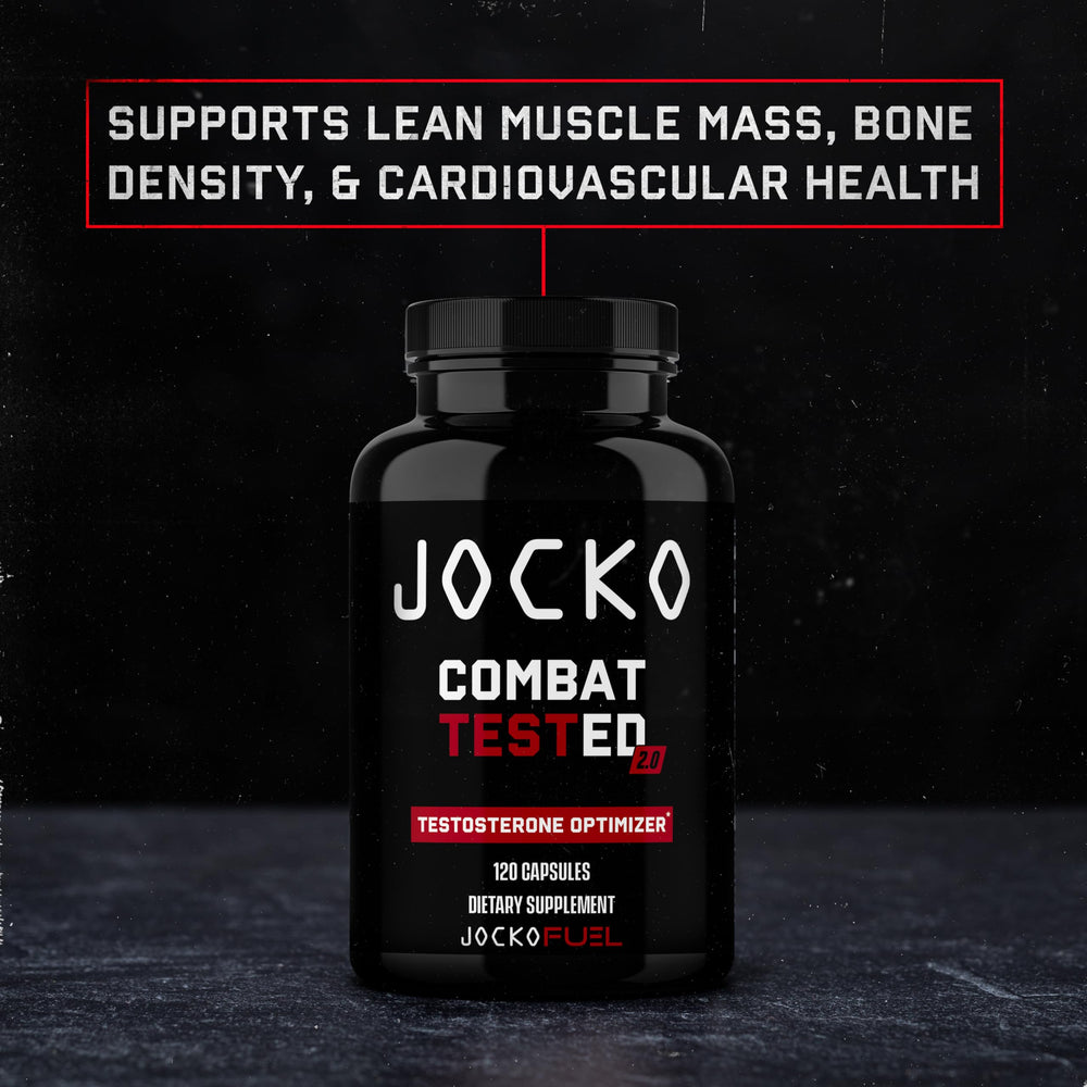 Jocko Fuel Test Booster tongkat ali image signaling stamina potential