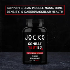Jocko Fuel Test Booster tongkat ali image signaling stamina potential