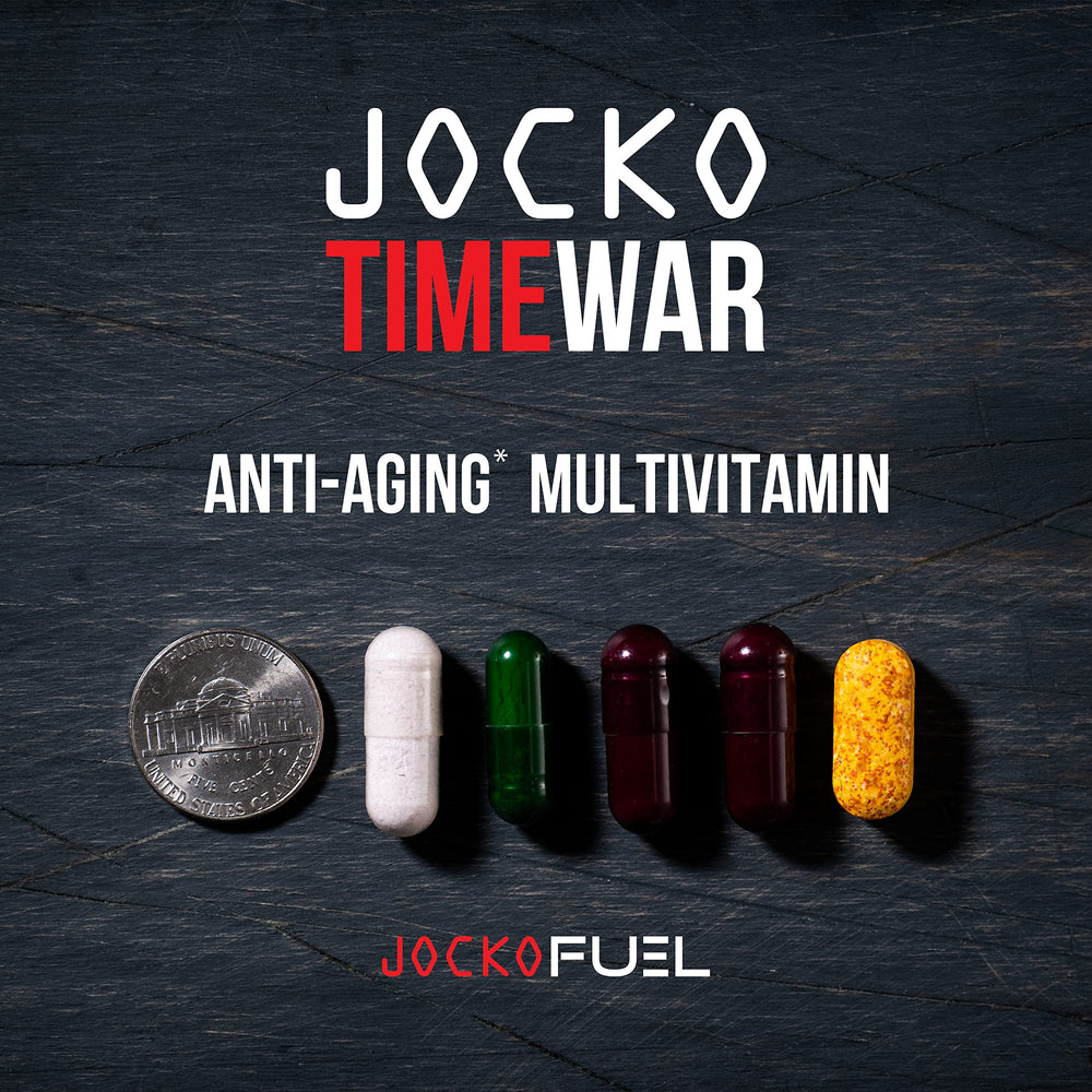 Jocko Fuel TIME WAR health benefits concept art