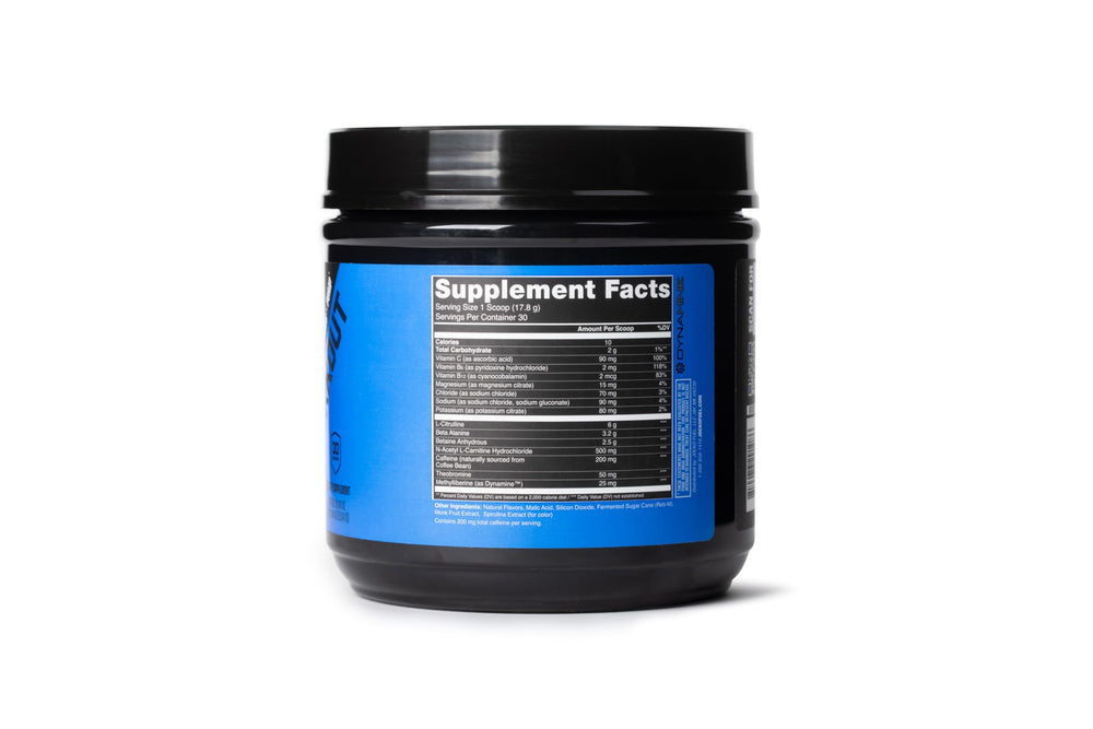 Jocko Fuel Ultimate Pre Workout user in gym wearing gloves.