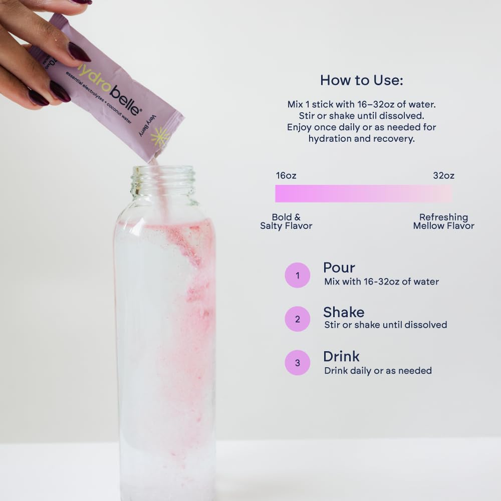 Berry sparkle in water highlighting refreshing taste without sugar.