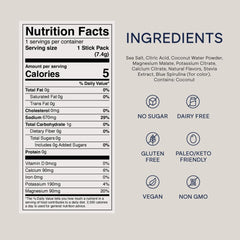 HydroBelle clean-label close-up showing natural flavors and minerals.