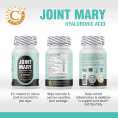 JOINT MARY bottle featuring Bioperine for enhanced absorption and effectiveness.