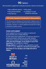 Jointace carton open highlighting clear dosage and label for informed choices