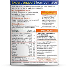 Jointace tablet row offers a peek at the product's uniform size