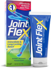 JointFlex 4 oz pack6 packaging on a shelf for home use.