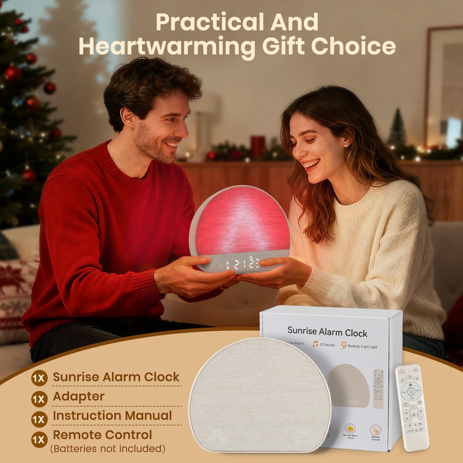 JONRRYIN 37-sounds white noise options support customizable sleep environments