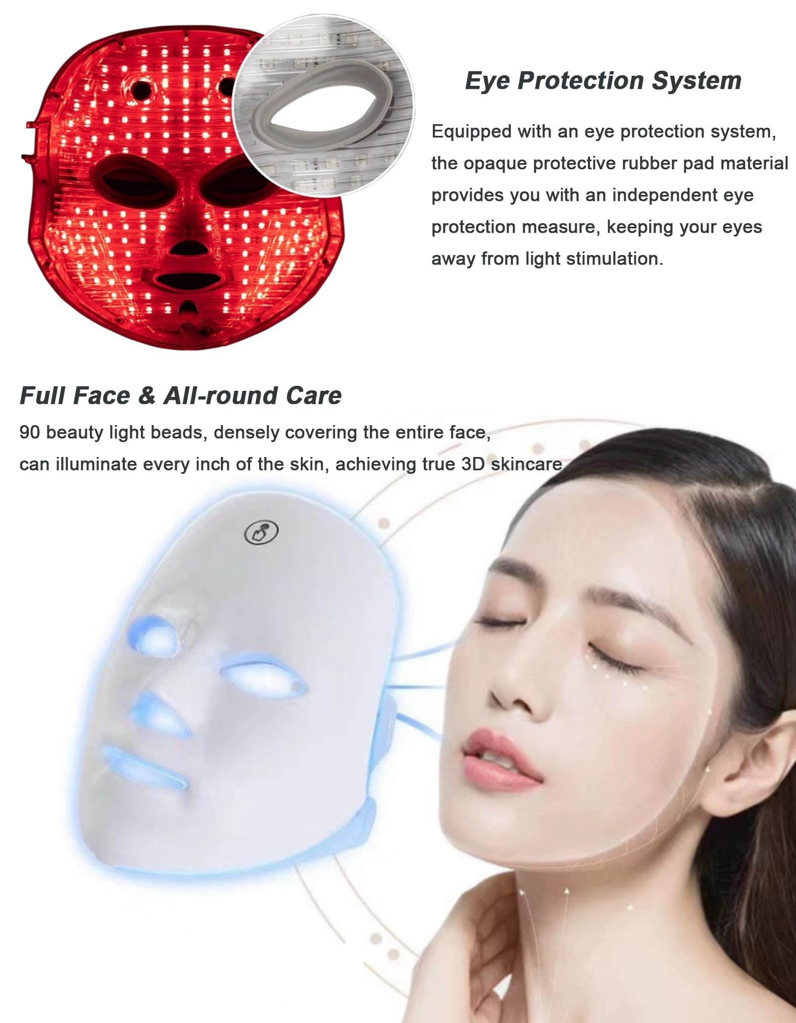 Jooley mask front view highlighting ergonomic full-face fit