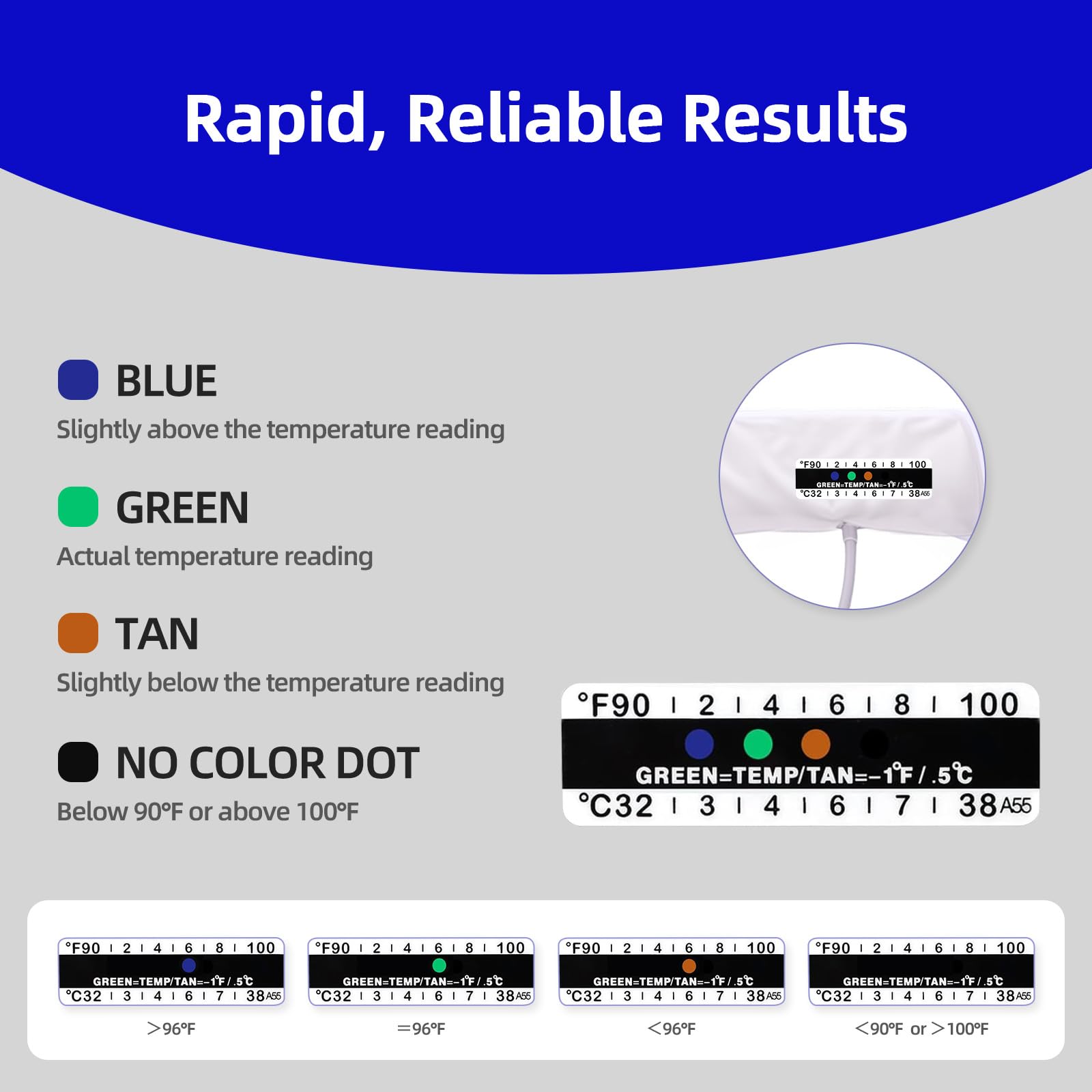 JORVONR temperature strips included for quick liquid range checks.