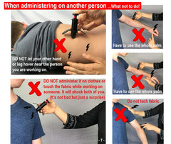 Safety note to consult doctor before use accompanying the device.