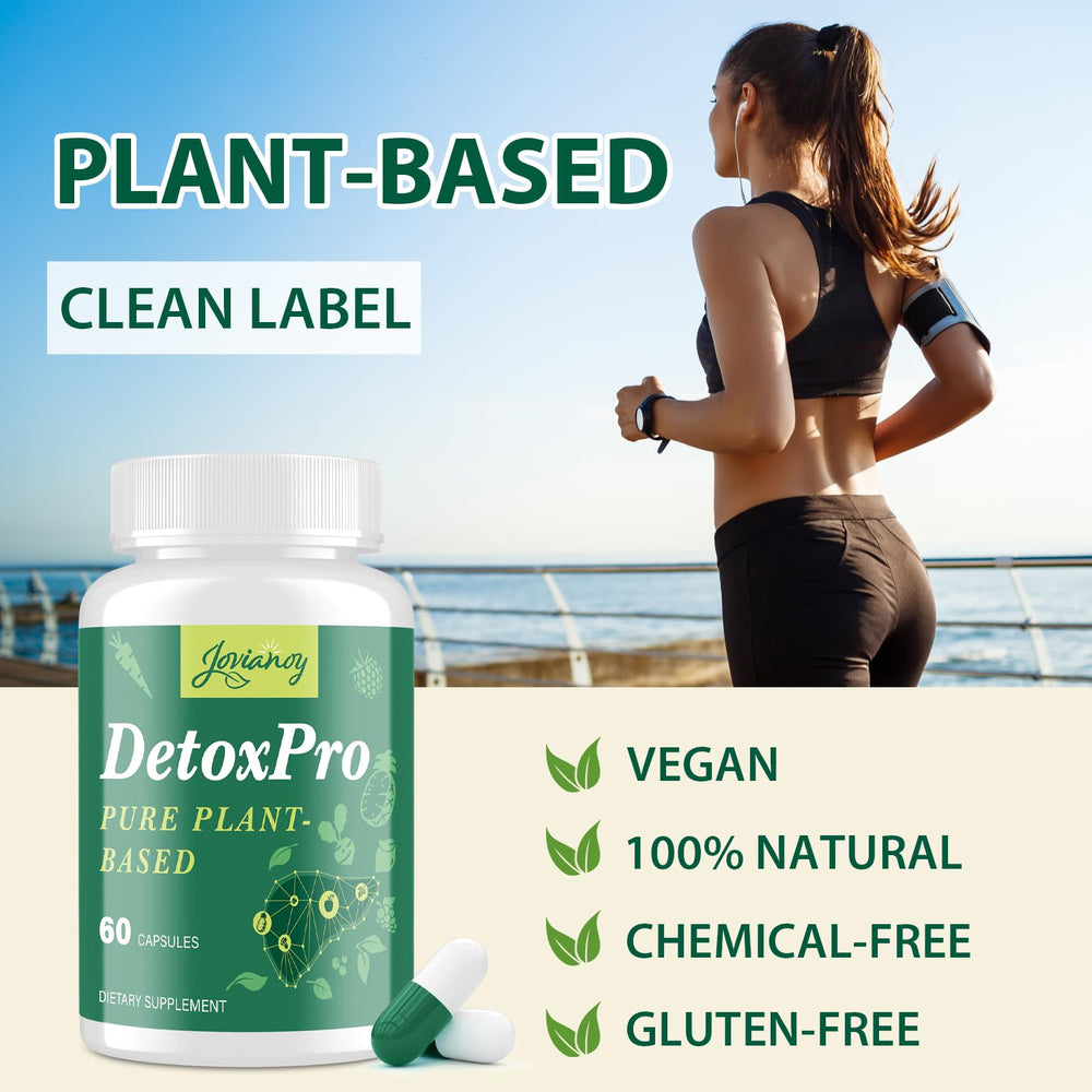 Jovianoy Detox capsules illustrating digestive support for daily use.